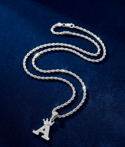 Cadena Rope con Dije "A"